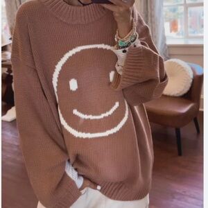 promesa BIG HAPPY FACE SWEATER